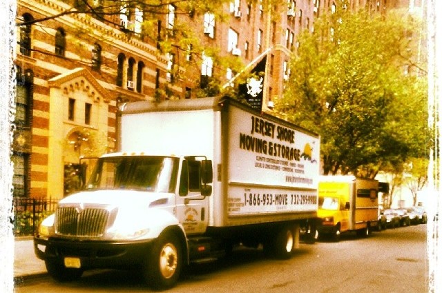 Jersey Shore Moving and Storage van