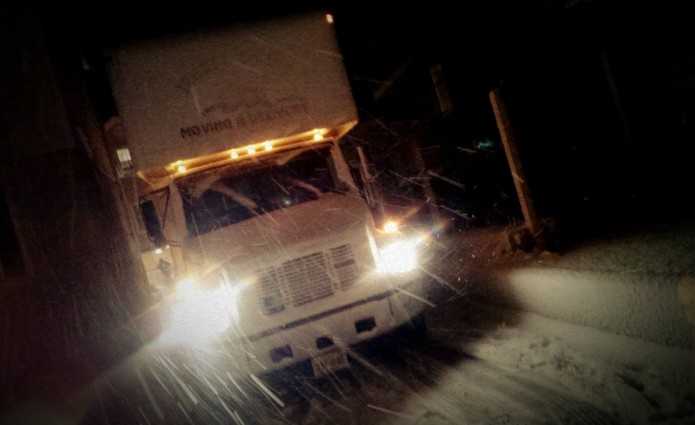 Moving Car at Night