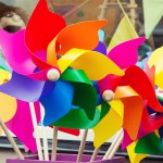 Colorful Pinwheels